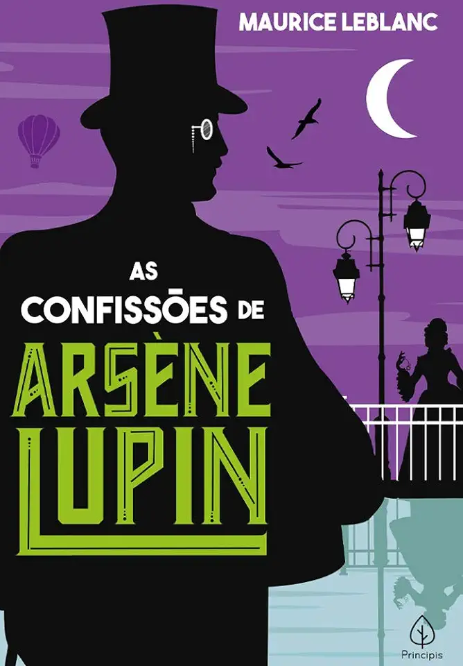 Capa do Livro As confissões de Arsène Lupin - Leblanc, Maurice