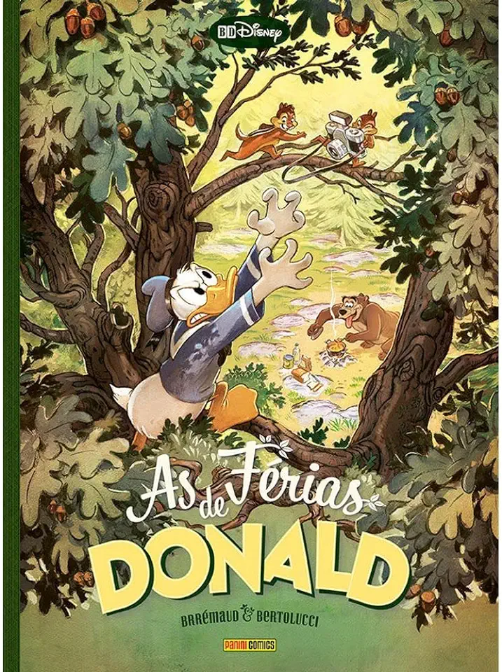 Capa do Livro As Férias De Donald - Frédéric Brrémaud,Federico Bertolucci