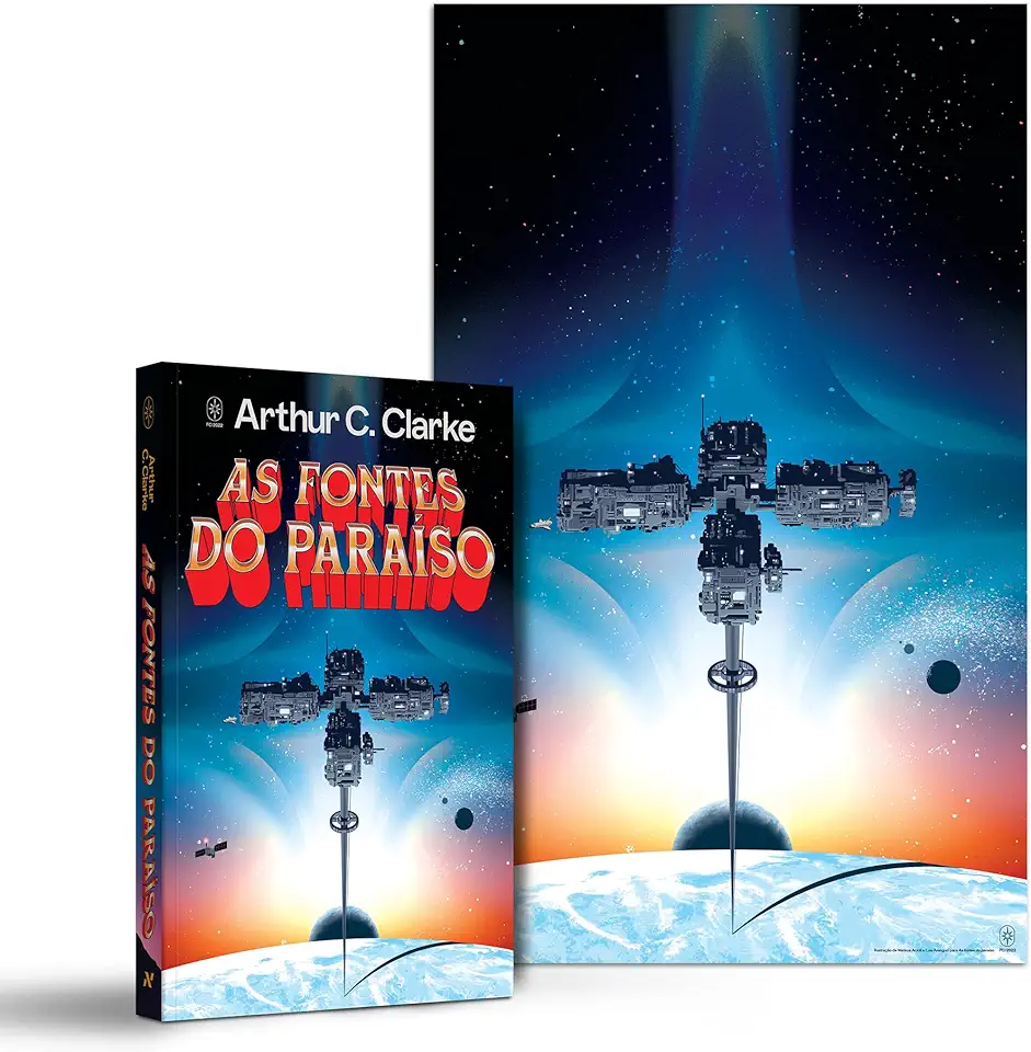 Capa do Livro As Fontes do Paraíso - Arthur C. Clarke