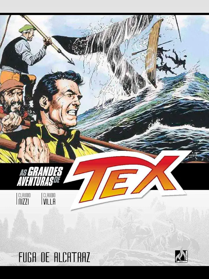 Capa do Livro As grandes aventuras de Tex - volume 7 - Nizzi, Claudio