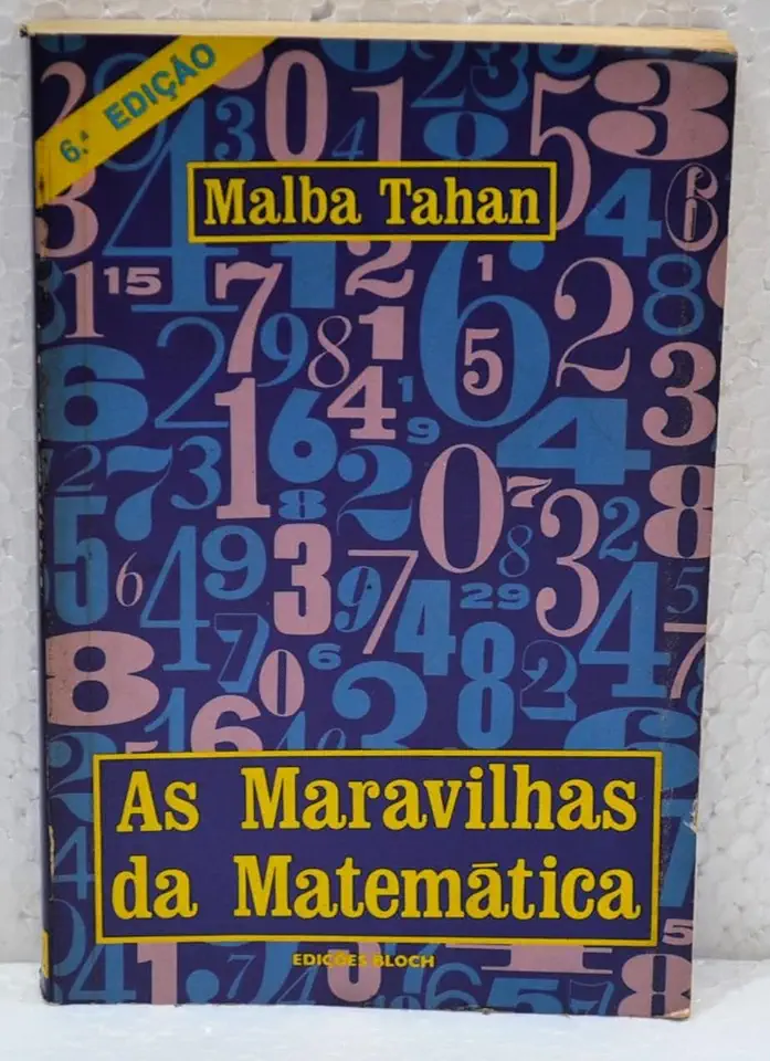 Capa do Livro As Maravilhas da Matemática - Malba Tahan