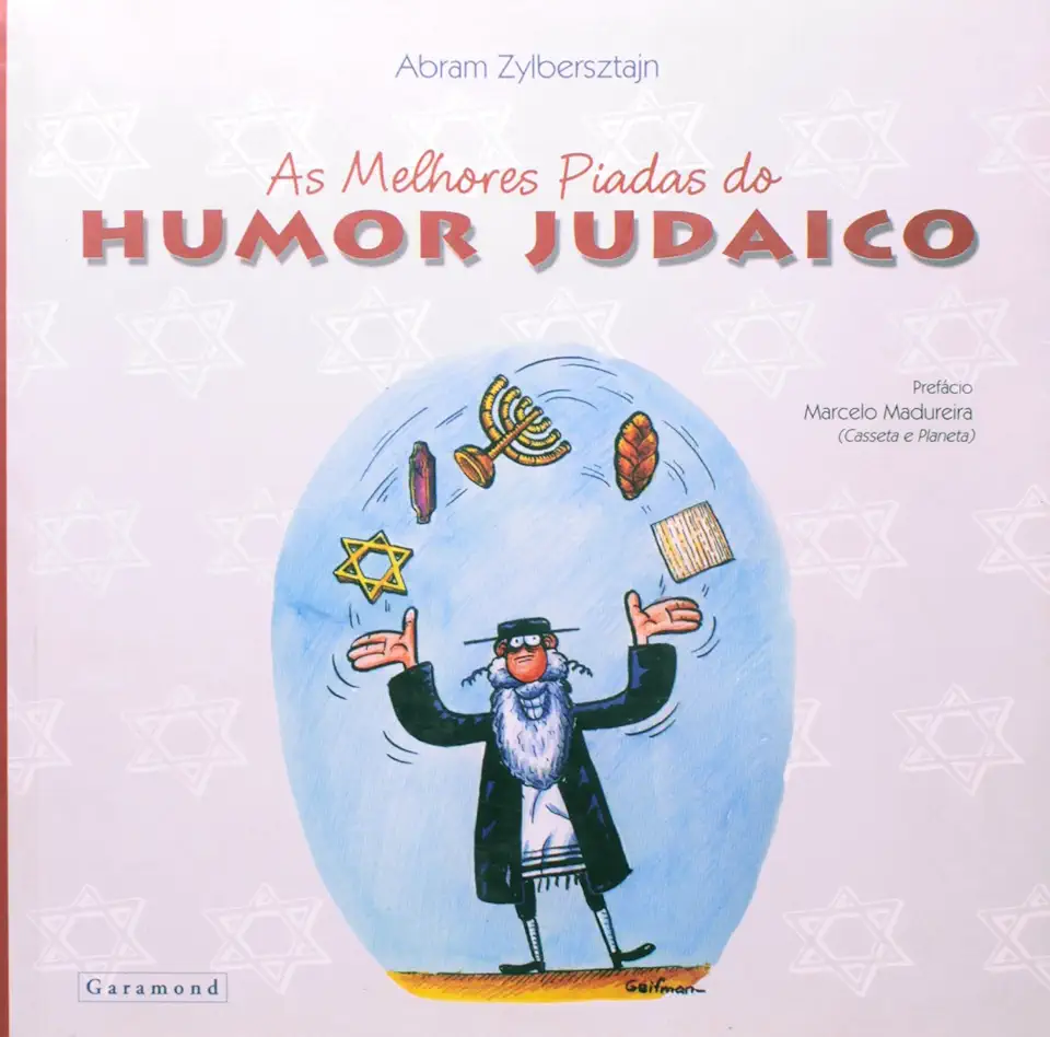 Capa do Livro As Melhores Piadas do Humor Judaico - Abram Zylbersztajn