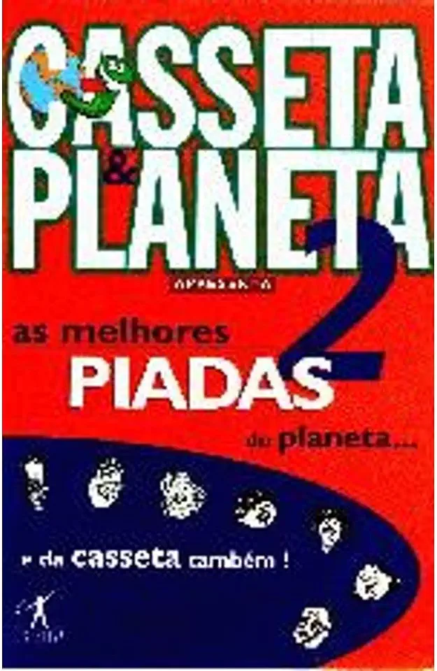 Capa do Livro As Melhores Piadas do Planeta e da Casseta Também - Vários Autores