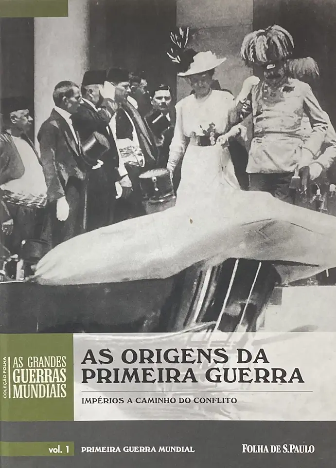 Capa do Livro As Origens da Primeira Guerra - Impérios a Caminho do Conflito - Gary Sheffield