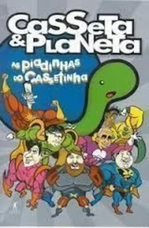 Capa do Livro As Piadinhas do Cassetinha - Casseta e Planeta