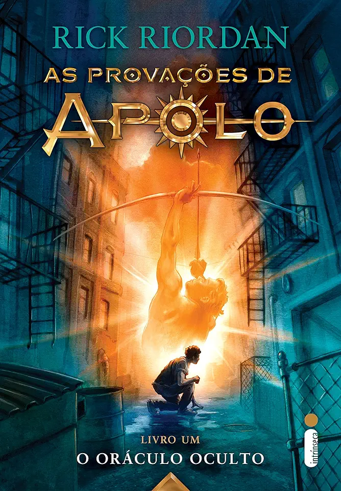 Capa do Livro As Provações de Apolo Livro Um/o Oráculo Oculto - Rick Riordan