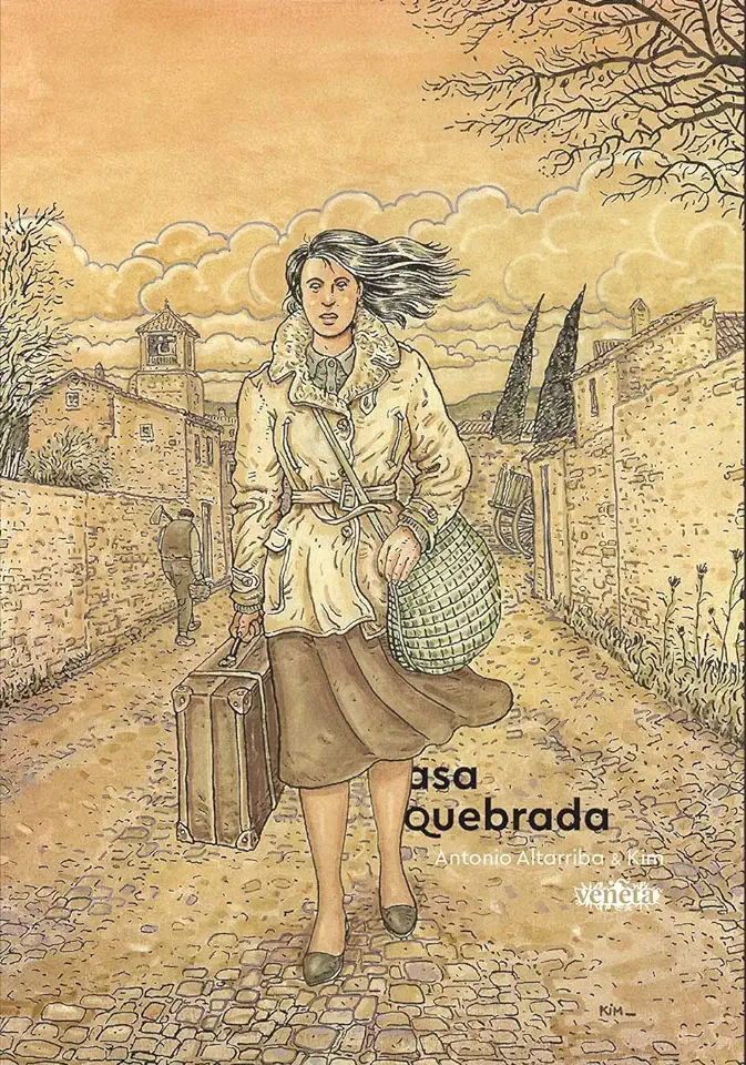 Capa do Livro Asa quebrada - Altarriba, Antonio; Kim