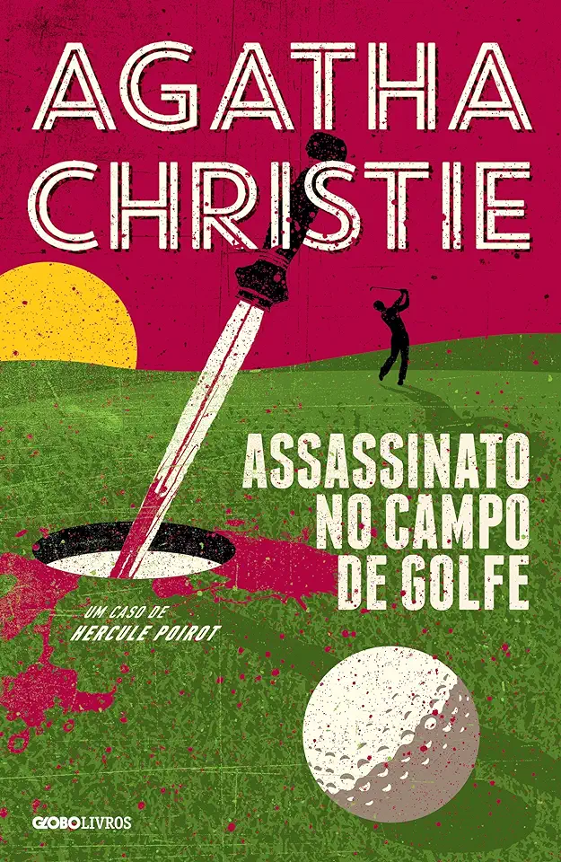 Capa do Livro Assassinato no Campo de Golfe - Agatha Christie