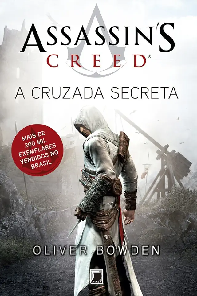 Capa do Livro Assassins Creed - a Cruzada Secreta - Oliver Bowden