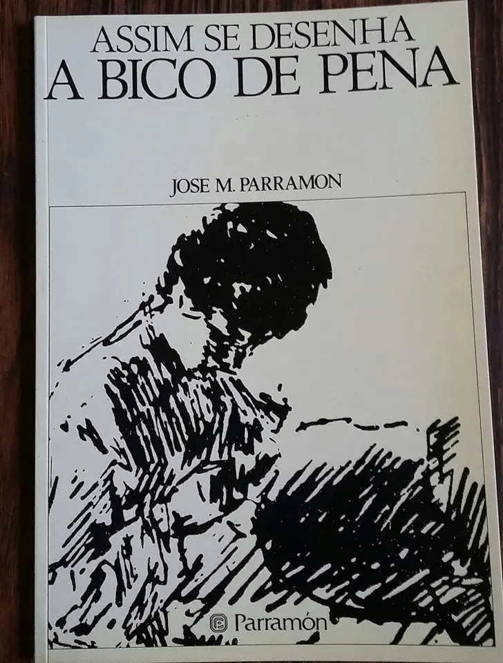 Capa do Livro Assim Se Desenha a Bico de Pena - Parramon