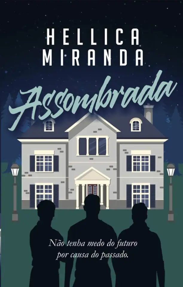 Capa do Livro Assombrada - Hellica Miranda