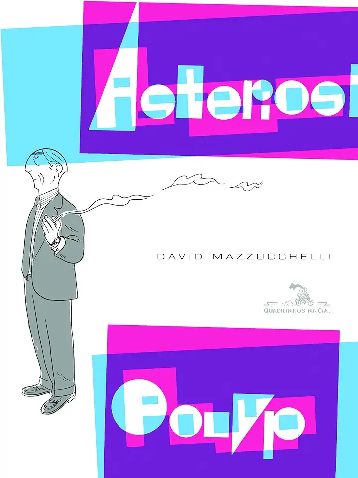 Capa do Livro Asterios Polyp - David Mazzucchelli