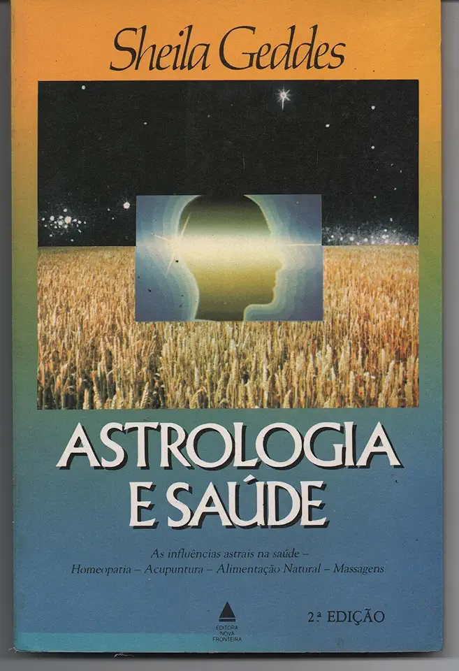 Capa do Livro Astrologia e Saúde - Sheila Geddes