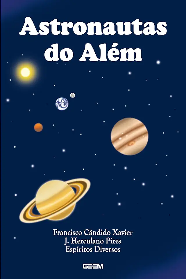 Capa do Livro Astronautas do Além - Francisco Cândido Xavier