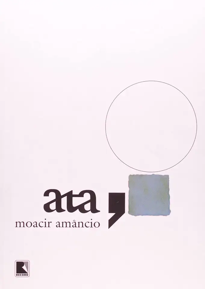 Capa do Livro Ata - Moacir Amâncio