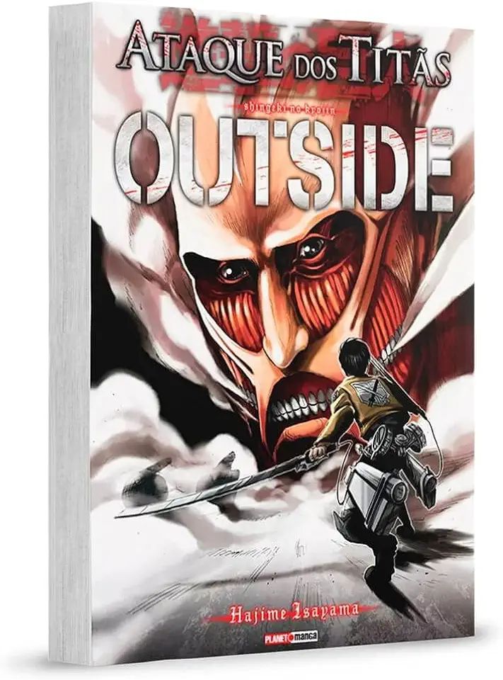 Capa do Livro Ataque Dos Titãs - Outside - Isayama, Hajime