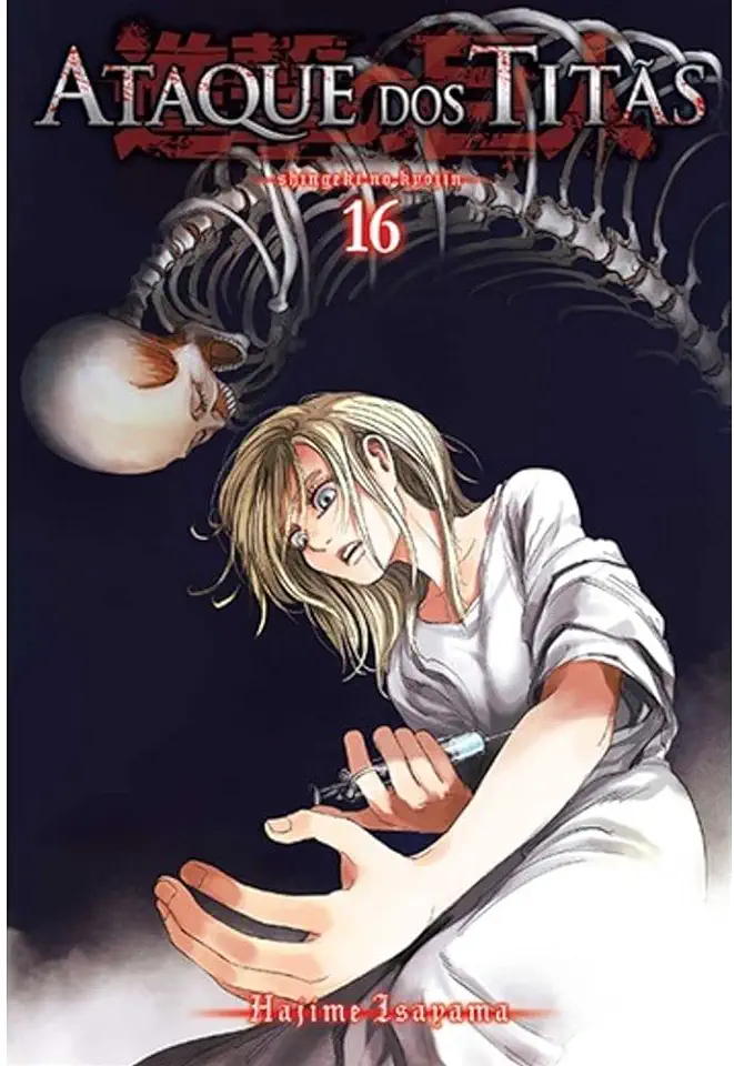 Capa do Livro Ataque Dos Titãs - Série Original - Vol. 16 - Isayama, Hajime