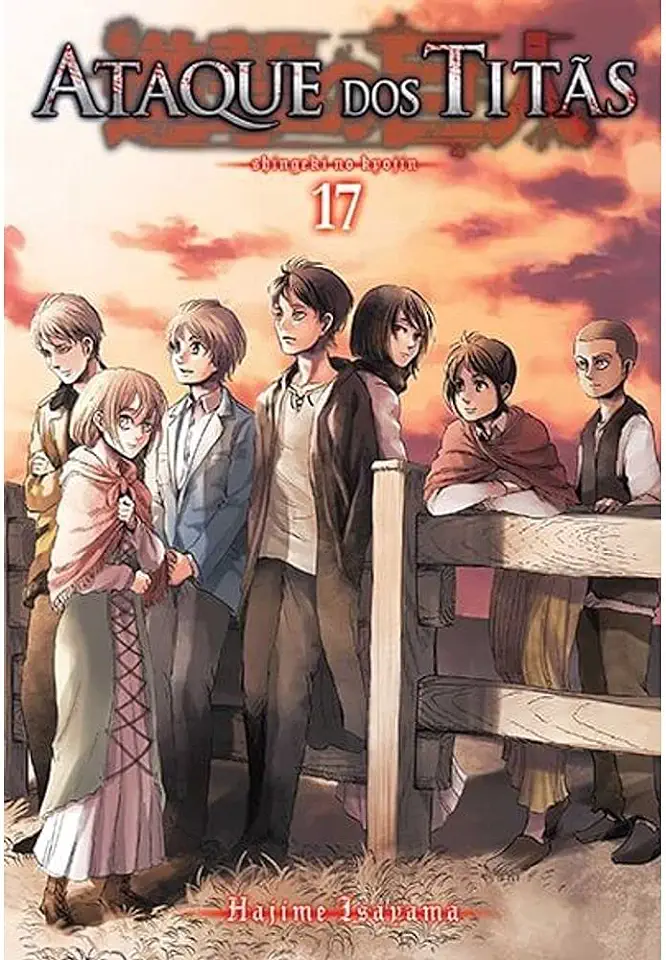 Capa do Livro Ataque Dos Titãs - Série Original - Vol. 17 - Isayama, Hajime