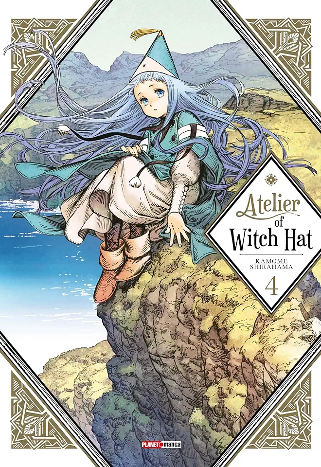 Capa do Livro Atelier Of Witch Hat - 4 - Shirahama, Kamome