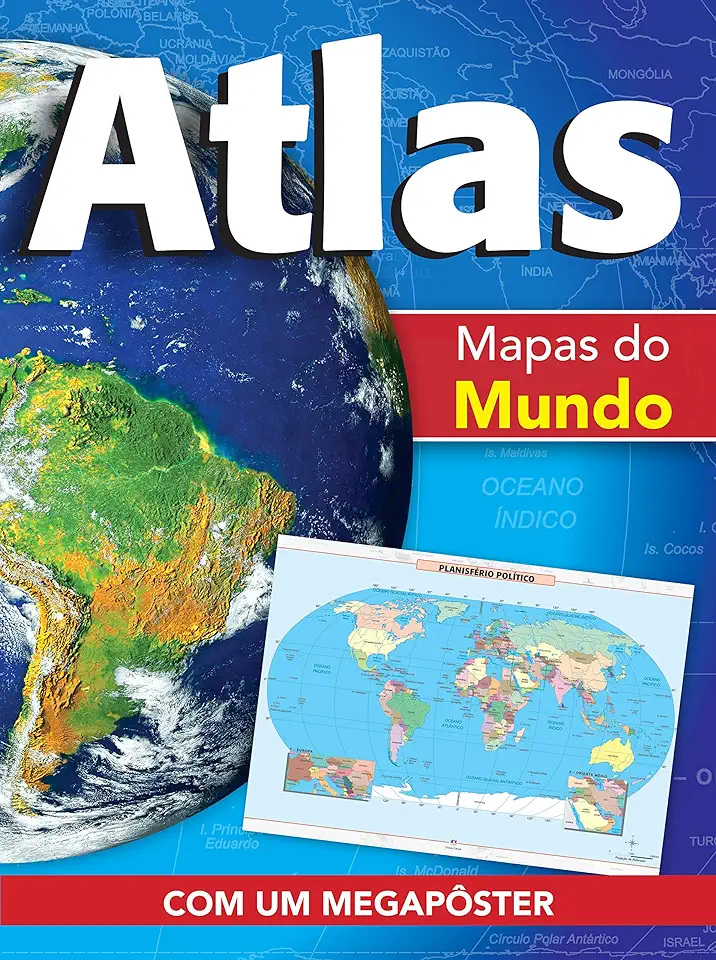 Capa do Livro Atlas Visual da Ciência Tecnologia - Não Consta