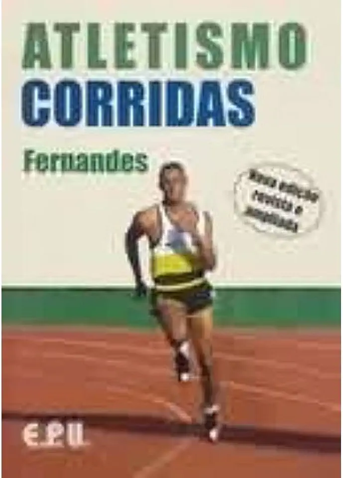 Capa do Livro Atletismo Corridas - José Luís Fernandes