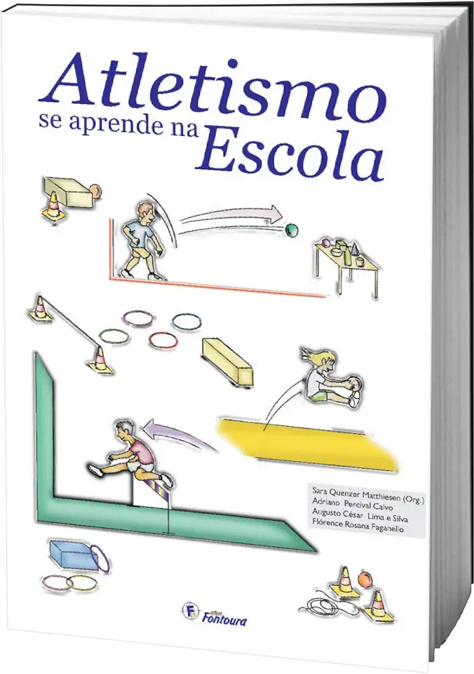 Capa do Livro Atletismo se Aprende na Escola - Sara Quenzer Matthiesen