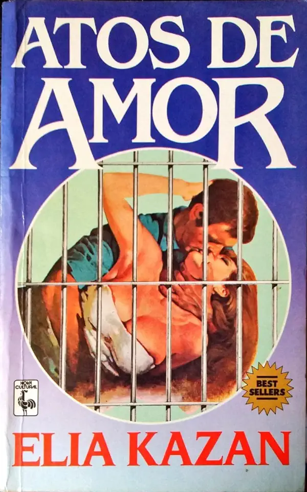 Capa do Livro Atos de Amor - Elia Kazan