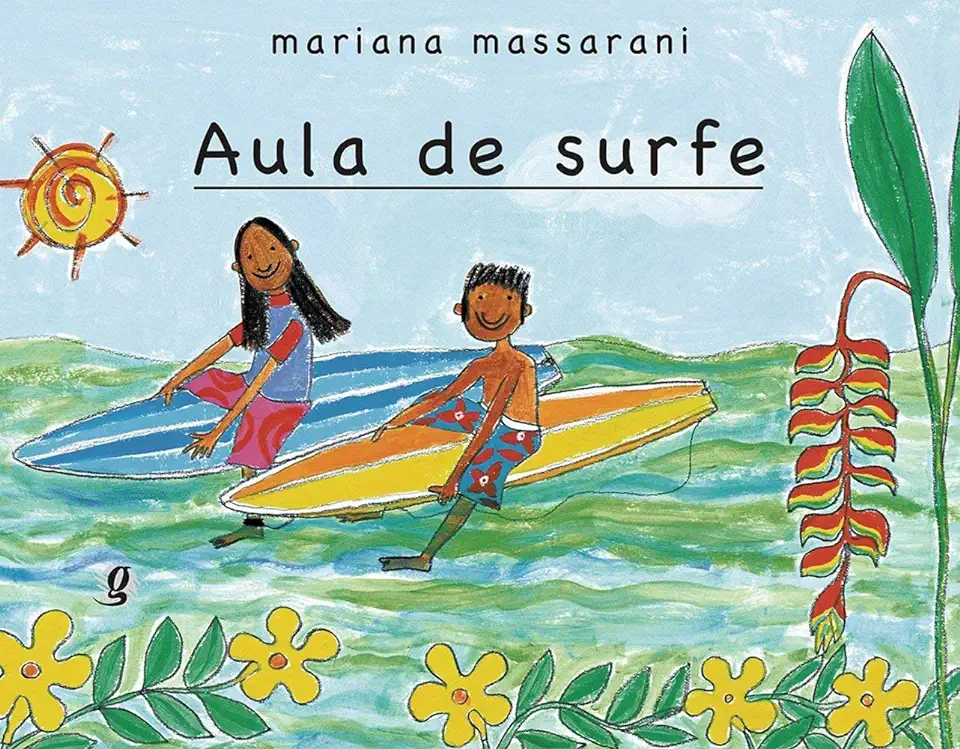 Capa do Livro Aula de Surfe - Mariana Massarani