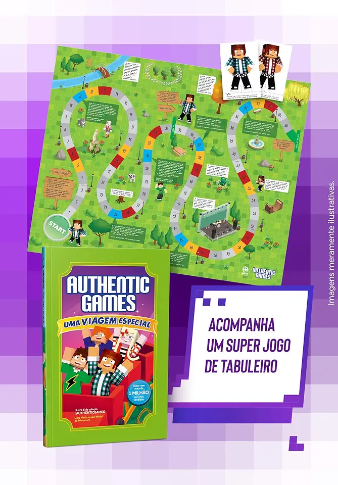 Capa do Livro Authenticgames: Uma viagem especial Vol 5 - Túlio, Marco