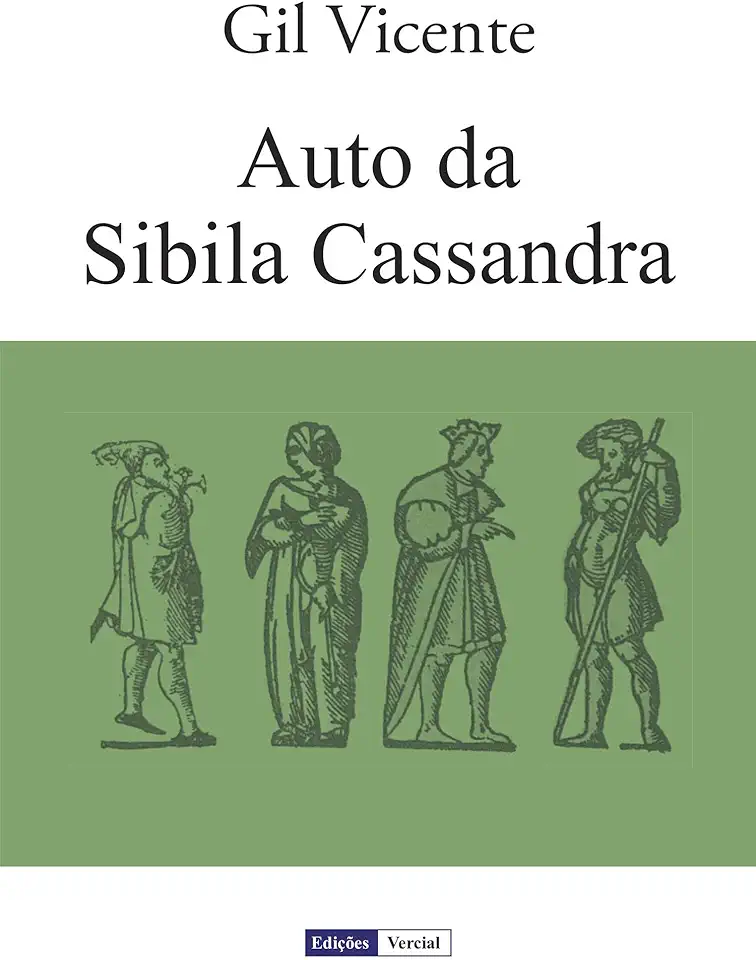 Capa do Livro Auto da Sibila Cassandra - Gil Vicente