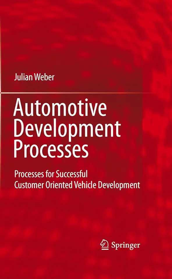 Capa do Livro Automotive Development Processes - Julian Weber