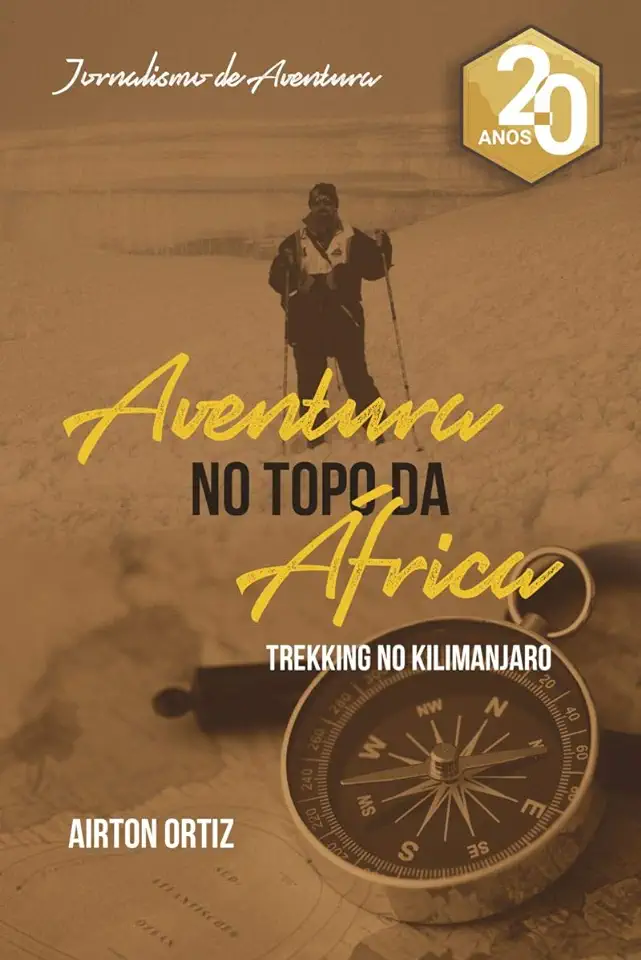 Capa do Livro Aventura no Topo da África - Airton Ortiz