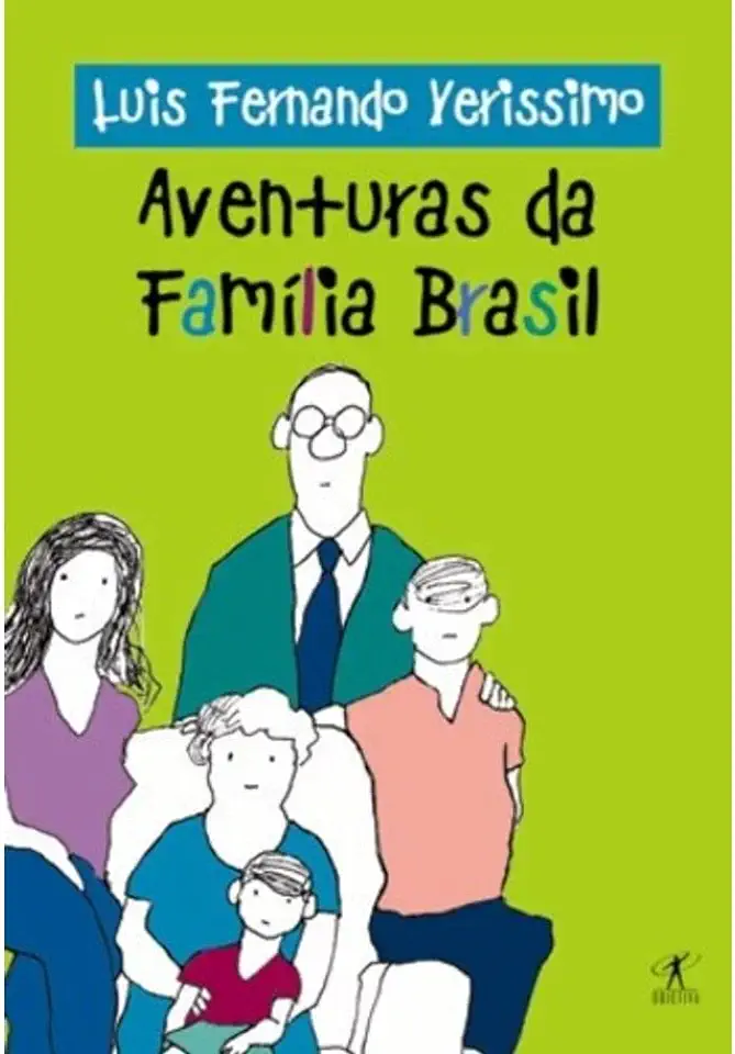 Capa do Livro Aventuras da Família Brasil - Luis Fernando Verissimo