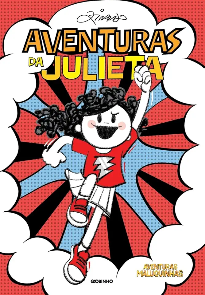 Capa do Livro Aventuras de Julieta - Ziraldo