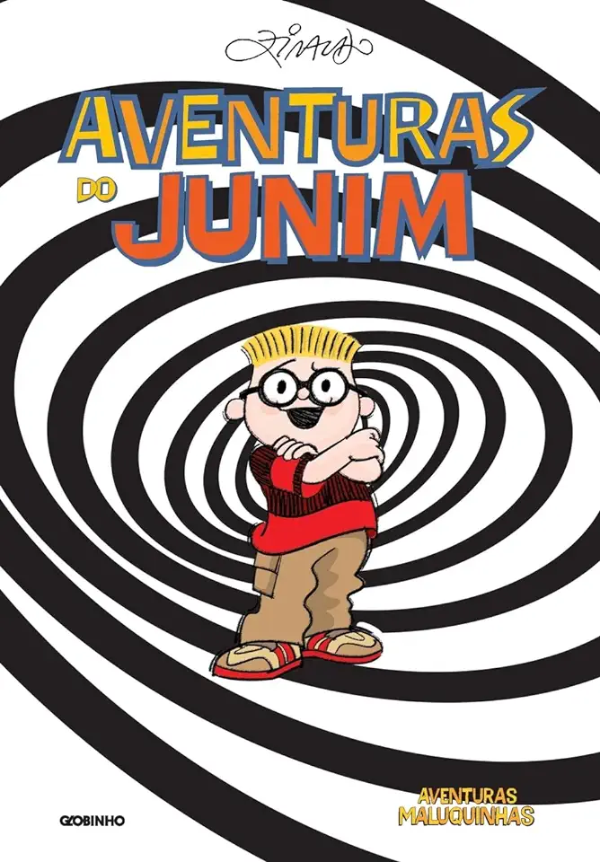 Capa do Livro Aventuras de Junim - Ziraldo