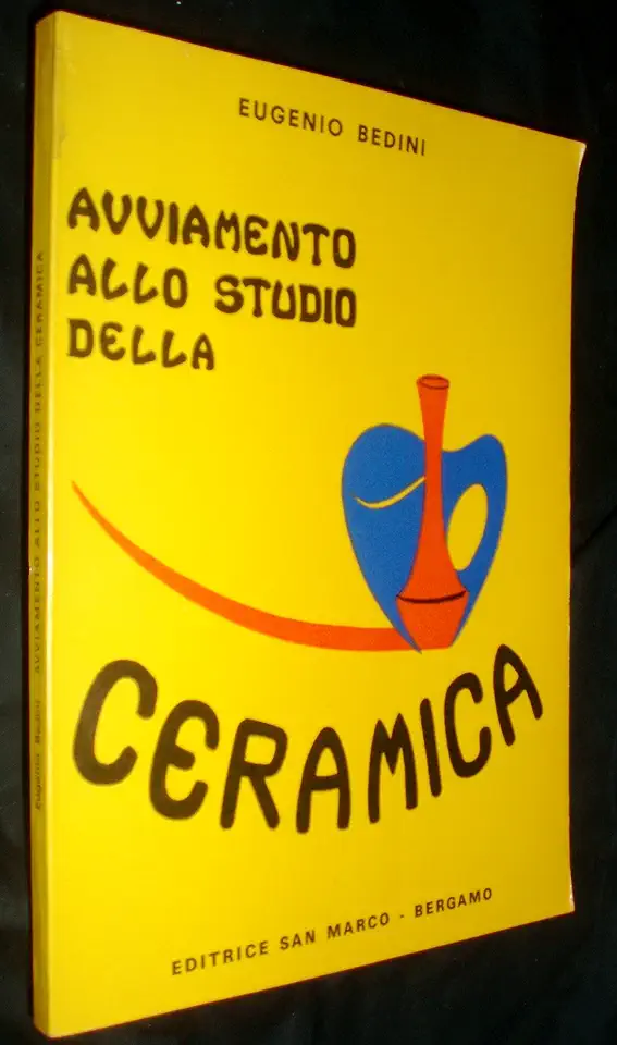 Capa do Livro Avviamento Allo Studio Della Ceramica - Eugenio Bedini