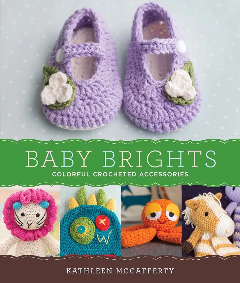 Capa do Livro Baby Brights - 30 Colorful Crochet Accessories - Kathleen Mccafferty