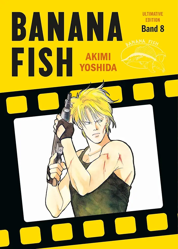 Capa do Livro Banana Fish - 08 - Yoshida, Akimi