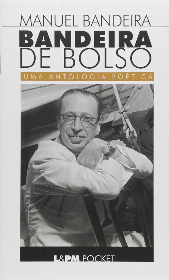 Capa do Livro Bandeira de Bolso - uma Antologia Poetica - Manuel Bandeira