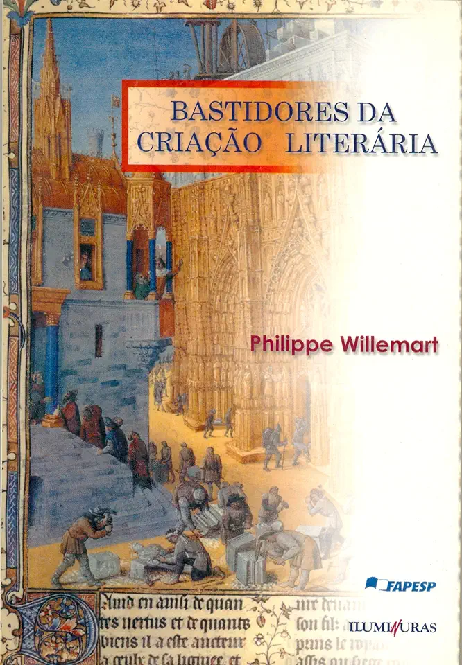 Capa do Livro Bastidores da Criação Literária - Philippe Willemart