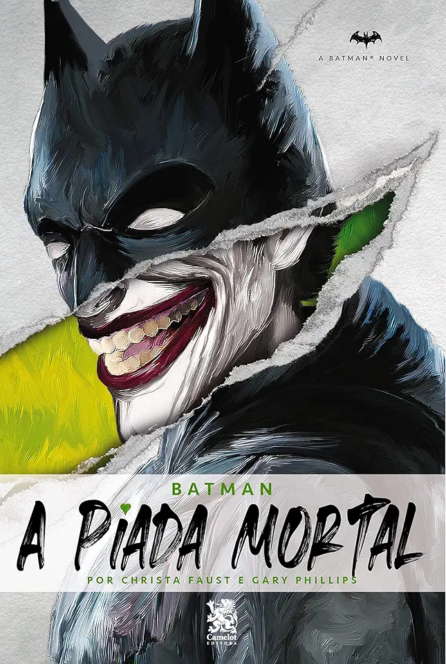 Capa do Livro Batman - A Piada Mortal - Greg Cox