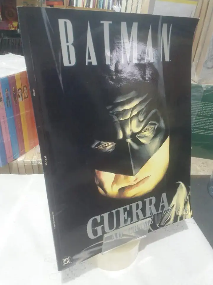 Capa do Livro Batman - Abril