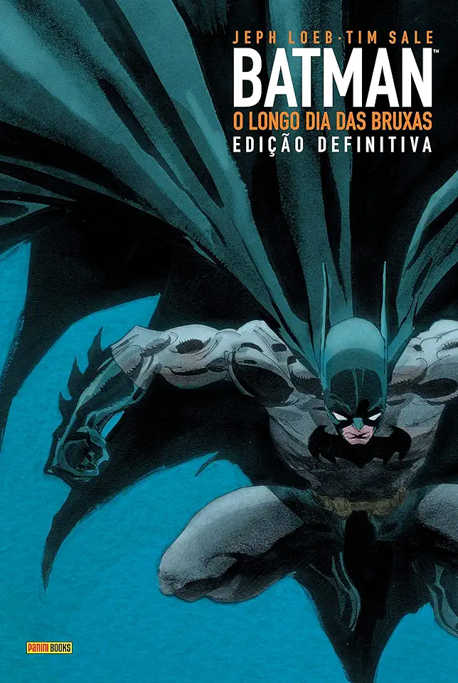 Capa do Livro Batman - Dia das Bruxas - Jeph Loeb / Tim Sale