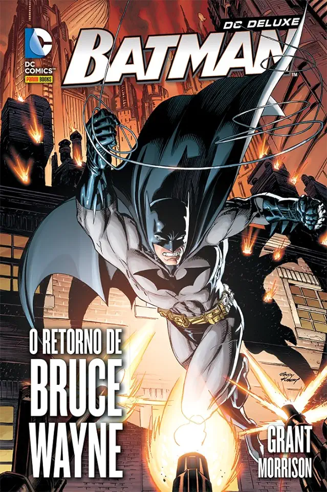 Capa do Livro Batman - o Retorno de Bruce Wayne - Grant Morrison