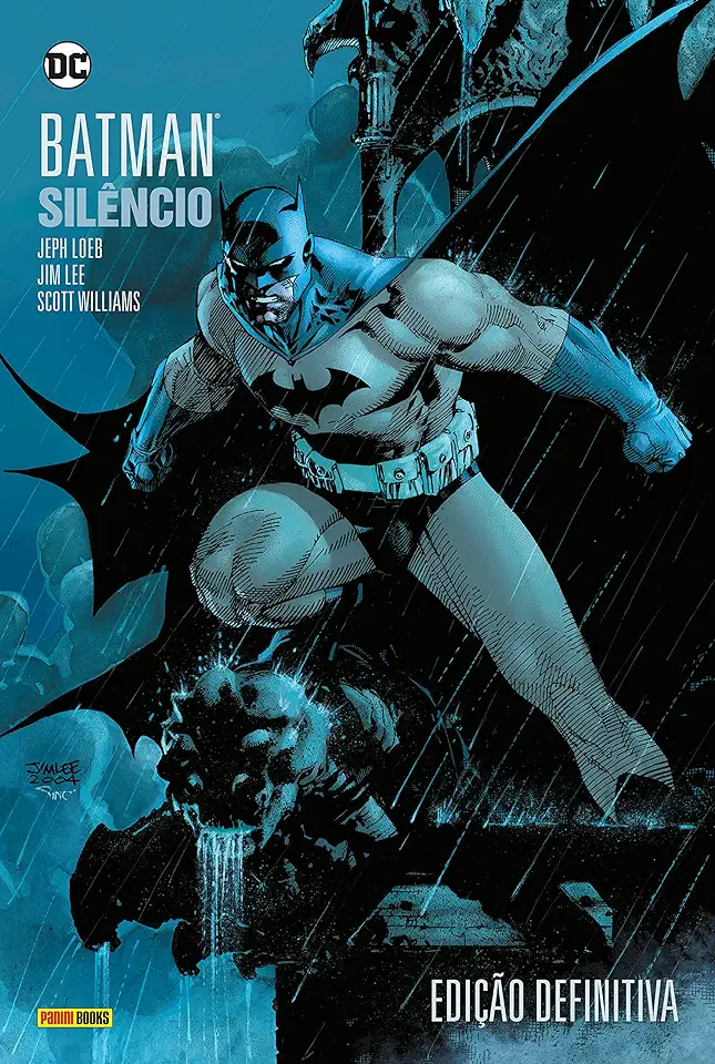 Capa do Livro Batman - Silêncio - Parte 1 - Jeph Loeb