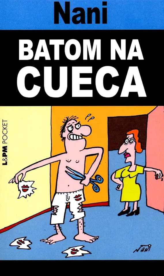 Capa do Livro Batom na Cueca - Nani