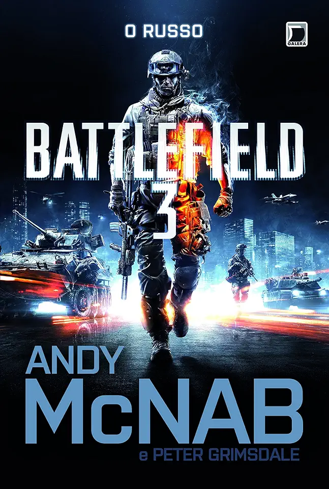 Capa do Livro Battlefield 3 - o Russo - Andy Mcnab