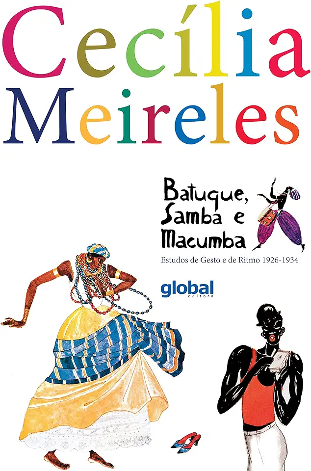 Capa do Livro Batuque, Samba e Macumba - Cecília Meireles