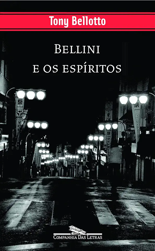 Capa do Livro Bellini e os Espíritos - Tony Bellotto