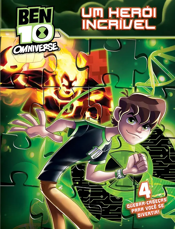 Capa do Livro Ben 10 - um Herói Incrível - Ciranda Cultural